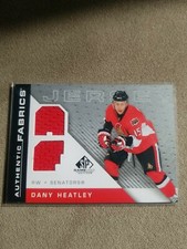 2007-08 SP Game Used Edition Authentic Fabrics Dany Heatley #AF-HE