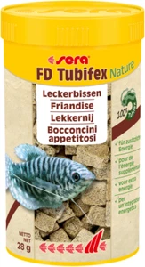 Sera FD Tubifex Nature 250ml - gefriergetrocknetes Futter Aquarium Leckerbissen - Bild 1 von 1
