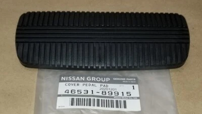 Cubierta de pedal de freno Nissan 46531-89915 OEM Z32 300ZX 90-96 Sentra 91-94 SR20 GA16  Foto 1 de 2