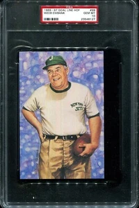 WEEB EWBANK 1992 GOAL LINE ART 186/5000 FOOTBALL HOF NY JETS #99 PSA 10 GEM MT - Picture 1 of 2