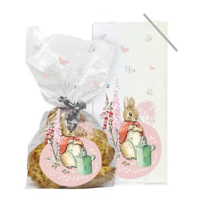 Peter Rabbit Treat Bags Beatrix Potter Flopsy Bunny Cellophane Sweet Party Bags - Picture 1 of 4