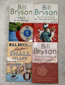 Bill Bryson Book Bundle X 4, Humour, Biography, Life Stories, (SU25) - Picture 1 of 6