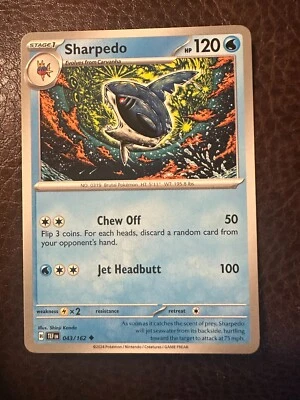 Sharpedo 043/162 Sv05: Temporal Forces Regular - Image 1 of 4