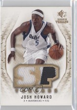 2008-09 SP Rookie Threads SP Threads Jersey/Patch Josh Howard #T-JH Patch