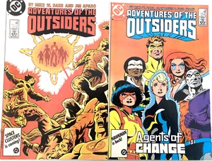 ADVENTURES OF THE OUTSIDERS. NUMBER'S 36 & 39. (2 ISSUE 1986 LOT). - Picture 1 of 11