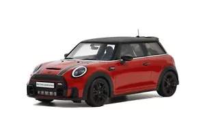 1/18 Mini Cooper S JCW Package 2021 Red Resin Model Car by Otto Mobile OT984 - Picture 1 of 10