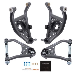 Front Upper Lower Control Arms For GM A-Body 67-69 Camaro Firebird 68-74 Nova - Picture 1 of 12