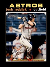2020 Topps Heritage Josh Reddick #18 Houston Astros