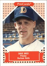 1991-92 ProCards Tomorrow's Heroes #188 David Nied