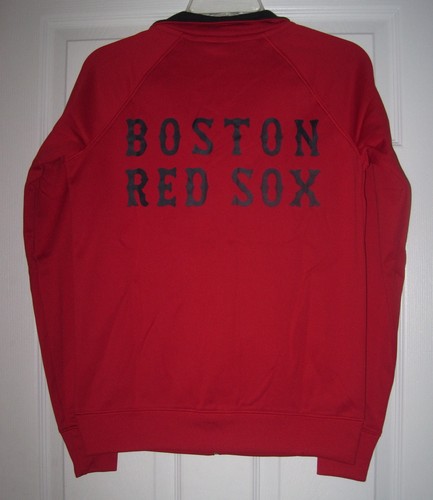 UNDERCOVER CAPPOTTO GIACCA DA PISTA CICTORY'S SECRET ROSA MLB BOSTON RED SOXS NUOVO CON ETICHETTE MISTO PILE