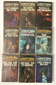 Lot 9 Marilyn Ross The Stewarts of Stormhaven Paperbacks 3,4,5,7,8,9,10,11 & 12 - Imagen 1 de 15