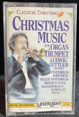 Classical Christmas Music  Trumpet and Organ Ludwig Guttler (Cassette, 1990) - Image 1 of 4