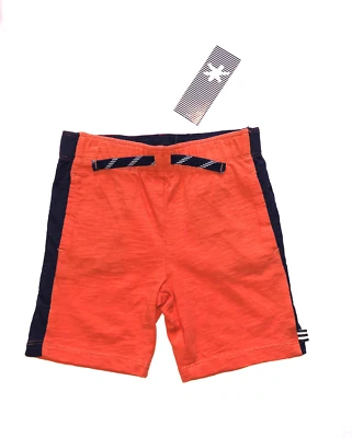 Espléndido pantalón corto de salón naranja con bolsillos para niños pequeños talla 3T nuevo con etiquetas Foto 1 de 2