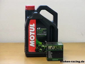 Motul 5100 10W-40 Part Syn/Oil Filter Yamaha YXC 700 All Models Viking from year 15 - Picture 1 of 1