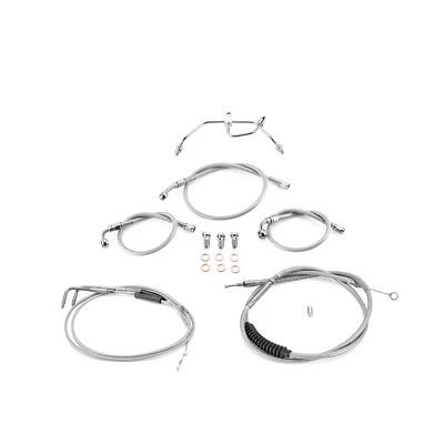 Cable acelerador embrague freno manillar 12"-14" para Harley Dyna Low Rider no ABS Foto 1 de 4