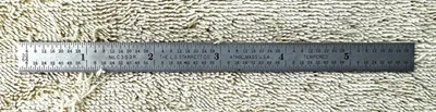 VINTAGE STARRETT C303R 6 INCH MACHINIST FLEX RULER - Image 1 of 3