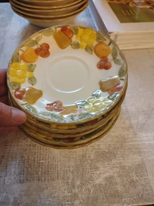Eden Marutaware 7011 Lot Of 5 6" Saucers - Picture 1 of 18