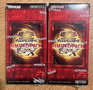 Yu-Gi-Oh Duel Monsters Limited Pack GX Slifer Red Box x2 Japanese Sealed - Picture 1 of 2