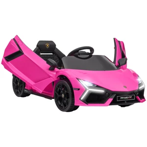 Lamborghini Revuelto lizenziertes Aufsitzauto, mit Fahrwerk, pink - Bild 1 von 9