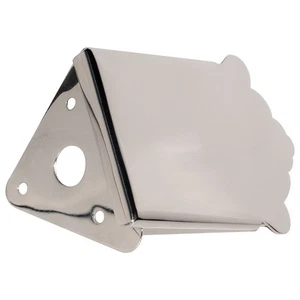 M-131 Traditional Mandolin Tailpiece - Nickel - Picture 1 of 1