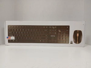 Cherry DW 9100 Slim Rechargeable Wireless Desktop Keyboard & Mouse Combo BT ONLY - Picture 1 of 10