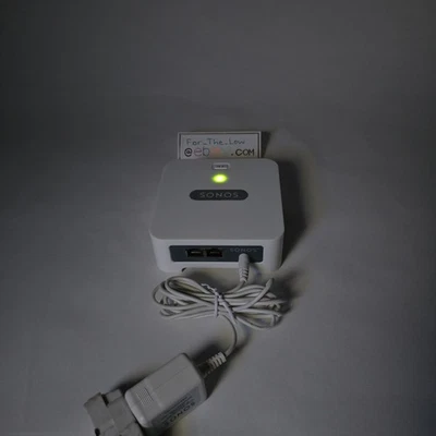 Sonos BRIDGE 'Wireless Network Adapter' wirh OEM Power Cord - TESTED & WORKS 💯% - Image 1 of 4
