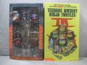 Teenage Mutant Ninja Turtles III 4-PACK VHS Style Box TMNT SDCC Exclusive 2023 - Imagen 1 de 8