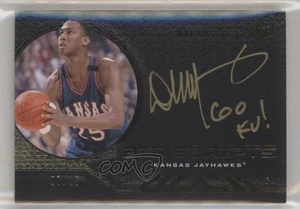 2011-12 Exquisite Collection UD Black Bio-Scripts /15 Danny Manning #BS-DM Auto - Picture 1 of 3