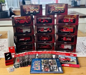Atlas Edition Fire Engines Die-cast Model Collection (14) più extra - Foto 1 di 7