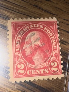 USA Stamp The First George Washington Rare 2 Two Cent Stamp - Picture 1 of 4
