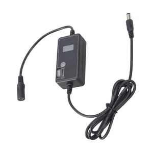 Regulator zmiennej prędkości 12V ze wskaźnikiem temperatury 5,5x2,1 mm męski na żeński - Zdjęcie 1 z 8