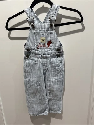 Mono vaquero a rayas Hey Gang juvenil talla 18 meses personalizado JACK Foto 1 de 4