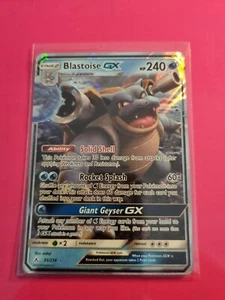Blastoise GX 35/214 ungebrochene Bindungen Pokémonkarte ultra selten Sonnenmond - Bild 1 von 2