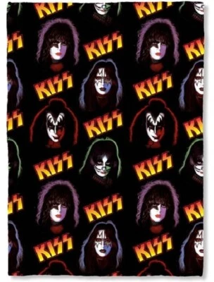 Nueva manta de felpa Gene Paul con licencia con logotipo de regalo As Foto 1 de 3