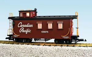 USA Trains G Scale R12023 Canadian Pacific Woodside Caboose - Picture 1 of 1