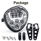 7" inch Motorcycle LED Headlight Projector DRL For Harley Dyna Softail Ducati