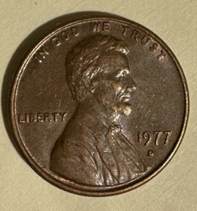 1977 D Lincoln Penny Mint Mark Error Filled-In D / Rare DDO & DDR ERROR Coin - Picture 1 of 13