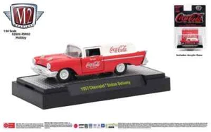 M2 Machines Coca-Cola Release HOBBY RW02 1957 Chevrolet Sedan Delivery 18-12 - Picture 1 of 1