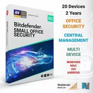 Bitdefender Small Office Security 2025 20 Geräte 2 Jahre - Bild 1 von 1