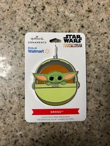 Hallmark Ornament Star Wars The Child (Baby Yoda, Grogu) Walmart flat metal - Picture 1 of 1