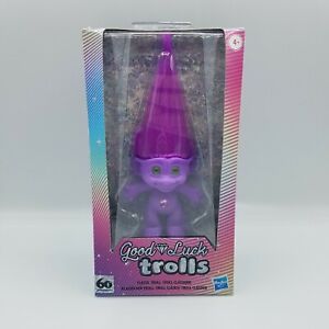 Hasbro Good Luck Trolls 60th Anniversary Classic Troll Purple New In Package