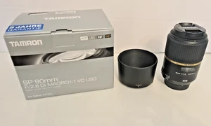 Tamron SP 90mm f/2.8 Macro Di VC USD Macro Lens for Nikon F Mount - Picture 1 of 4