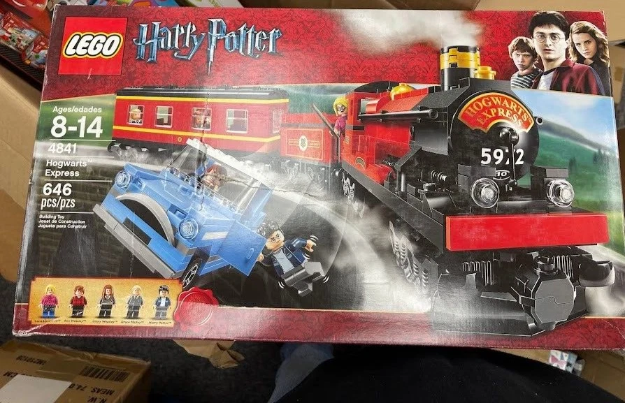 NEW Lego Harry Potter #4841 Hogwarts Express box damage new - Image 1 of 1