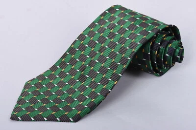 Corbata de seda Bally clásica hecha a mano Foto 1 de 4