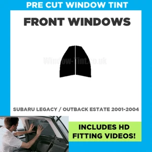Pre Cut Window Tint For Subaru Legacy / Outback Estate 2001-2004 - Front Windows - Picture 1 of 5