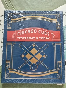 2008Easton Press CHICAGO CUBS Yesterday&Today- Gold Gilt Johnson Leather Lim Ed - Foto 1 di 11