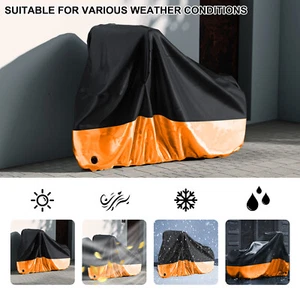 Cubierta de triciclo para bicicleta exterior lluvia/sol protector UV a prueba de polvo impermeable - Imagen 1 de 28