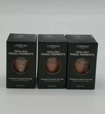 L’Oreal Infallible Magic Lip Pigments “462 COFFEE DATE” Powder-To-Cream Lot of 3 - Image 1 of 4