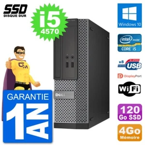 PC Dell Optiplex 3020 SFF i5-4570 RAM 4Go SSD 120Go Windows 10 Wifi - Bild 1 von 3