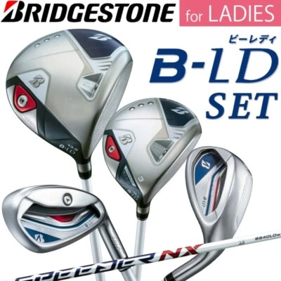 for Ladies BRIDGESTONE GOLF JAPAN 2024 B-LD Club Set 1W,7W,7I,8I,9I,Pw,Sw L-Flex - Image 1 of 4